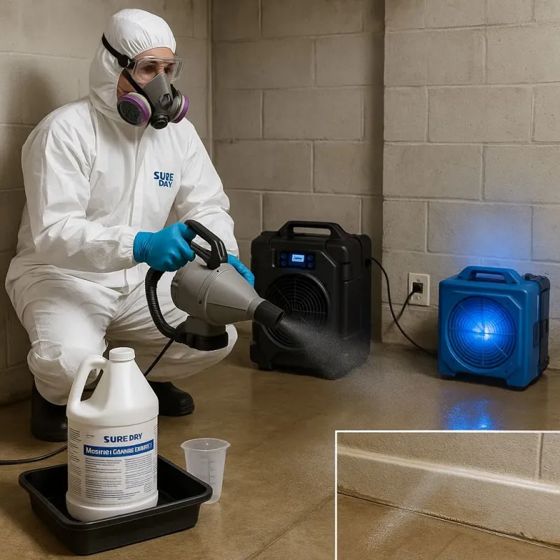 Sanitization and Odor Removal process in Monroe, WI