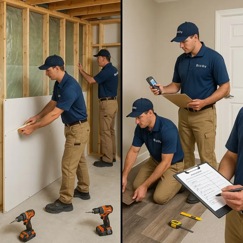 Repairs and Reconstruction process in Monroe, WI